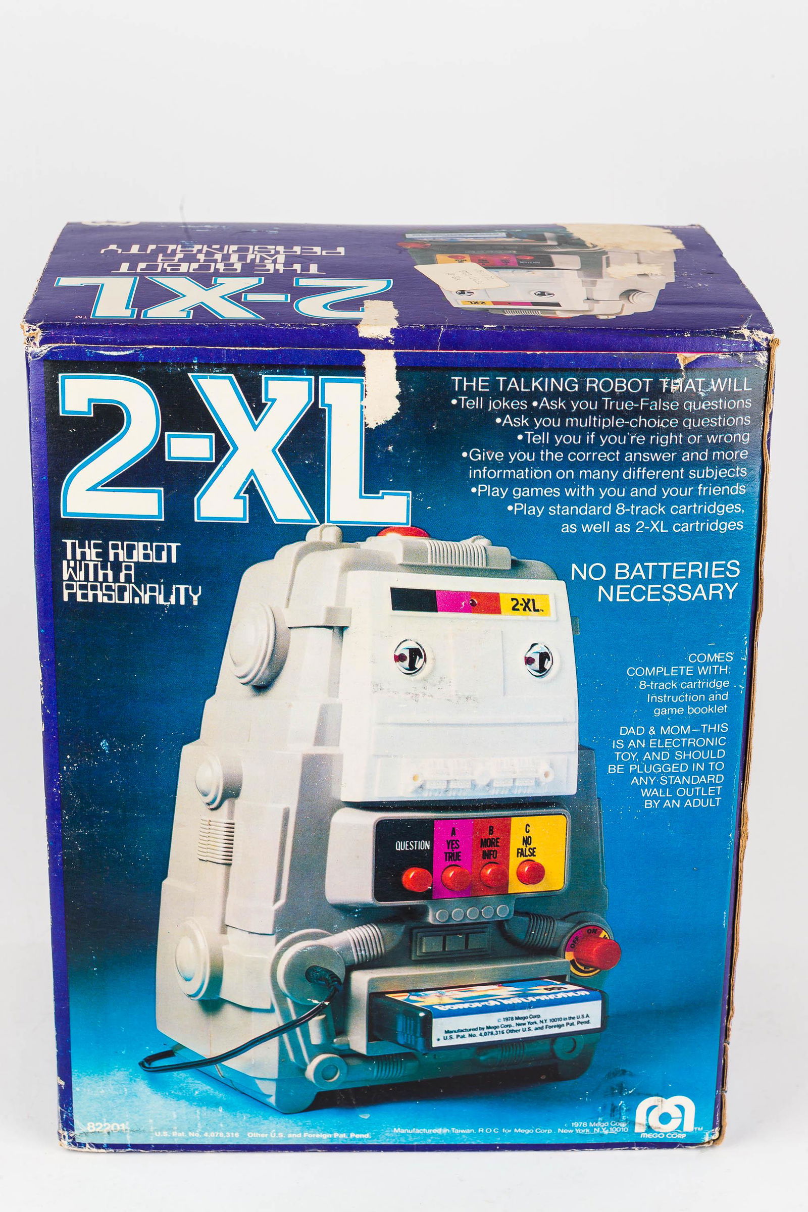 2-XL Robot 8 Track Toy in Box 1978 by MEGO (1 of 3)