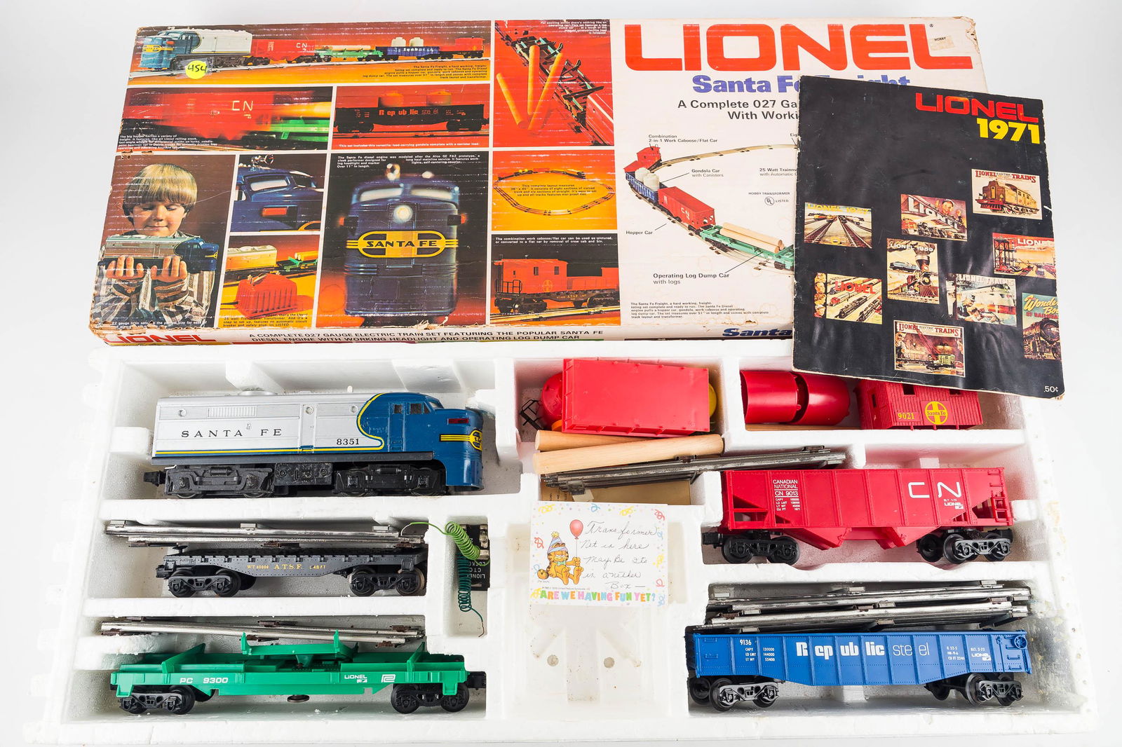 Lionel Santa Fe O-27 Train In Box (1 of 7)