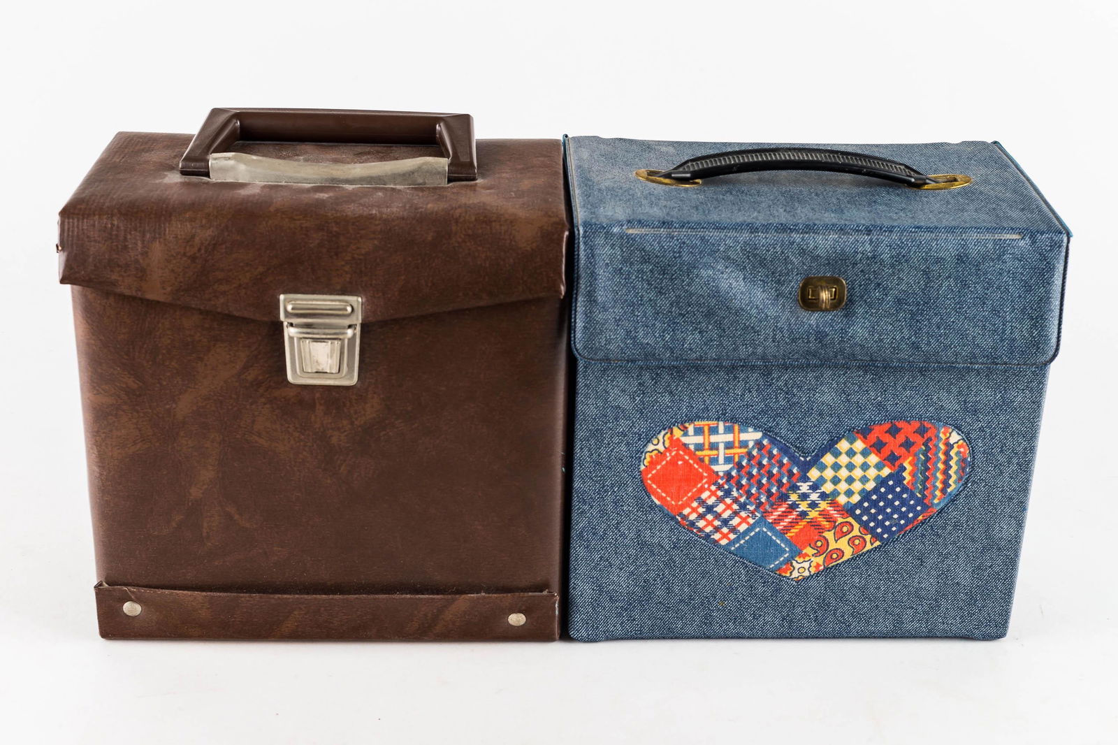 Two Carriers Full of 45rpm Records (1 of 3)