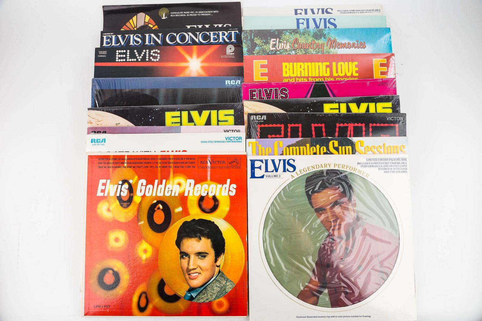 Collection of Elvis Presley 33rpm Records (1 of 2)
