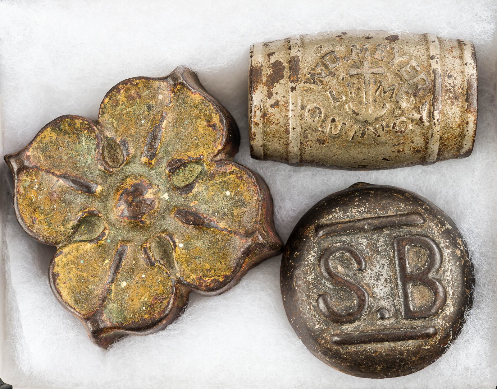 19th Century Cast Iron Paperweights (1 of 1)