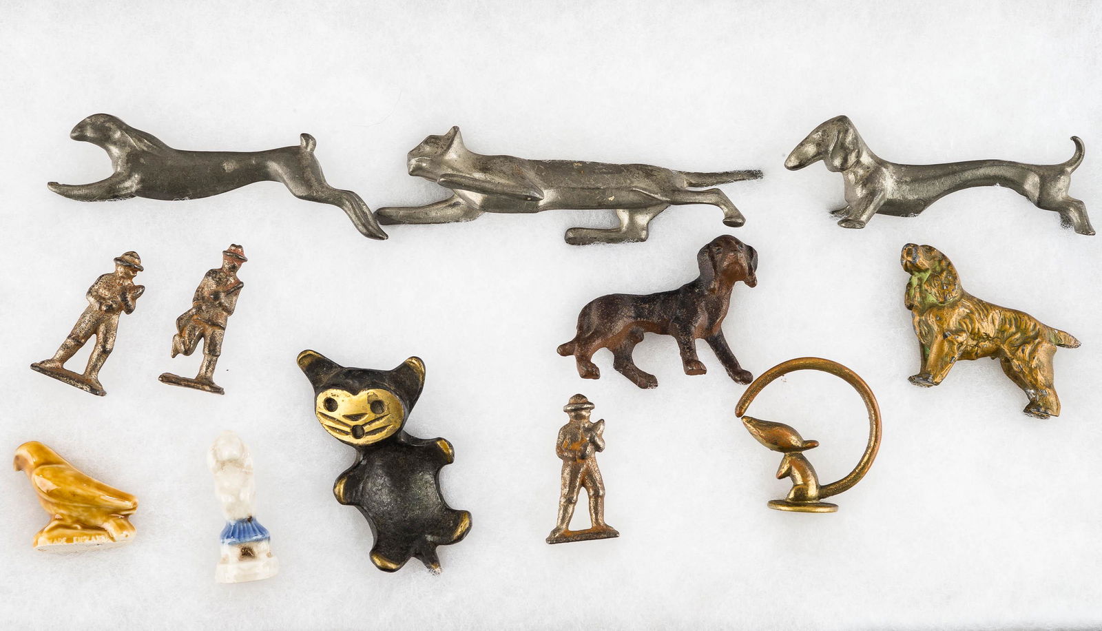 Figural Knife Rests and Bronze Figures (1 of 1)