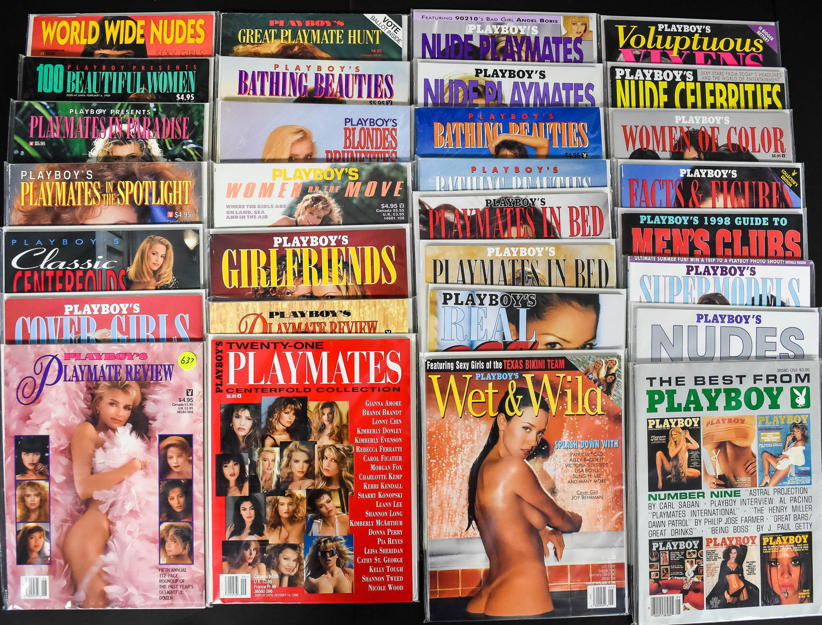 Playboy Special Issues (30): Large variety including Women of Color, Worldwide Nudes, Bathing Beauties, and more