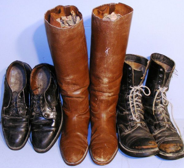 WWI Officers Boots & Footwear: WWI Officers boots and footwear