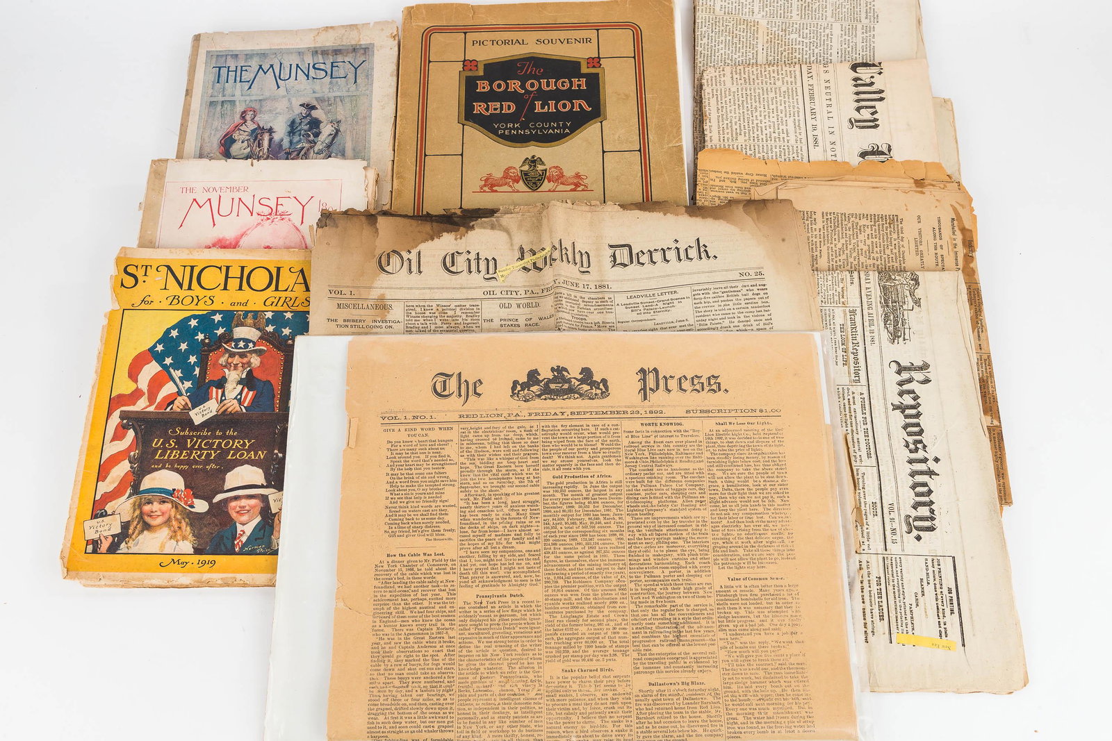 19th C Newspaper & Magazines (1 of 6)