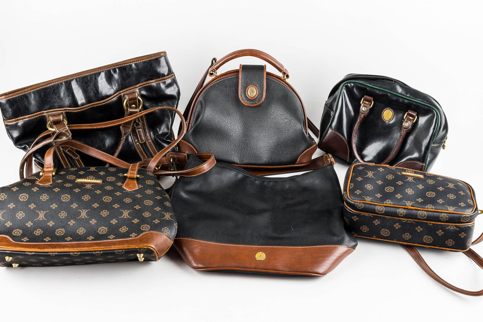 Name Brand Two-tone Purses (1 of 4)