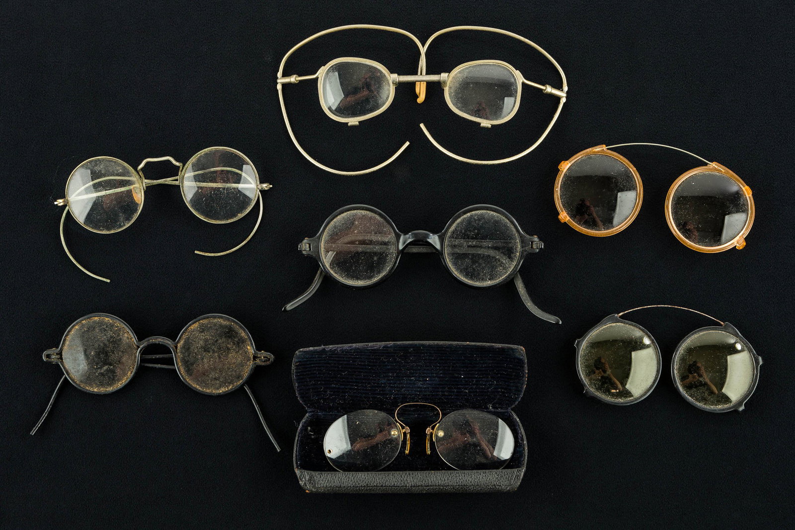 Unusual Vintage Eyeglass Grouping (1 of 4)