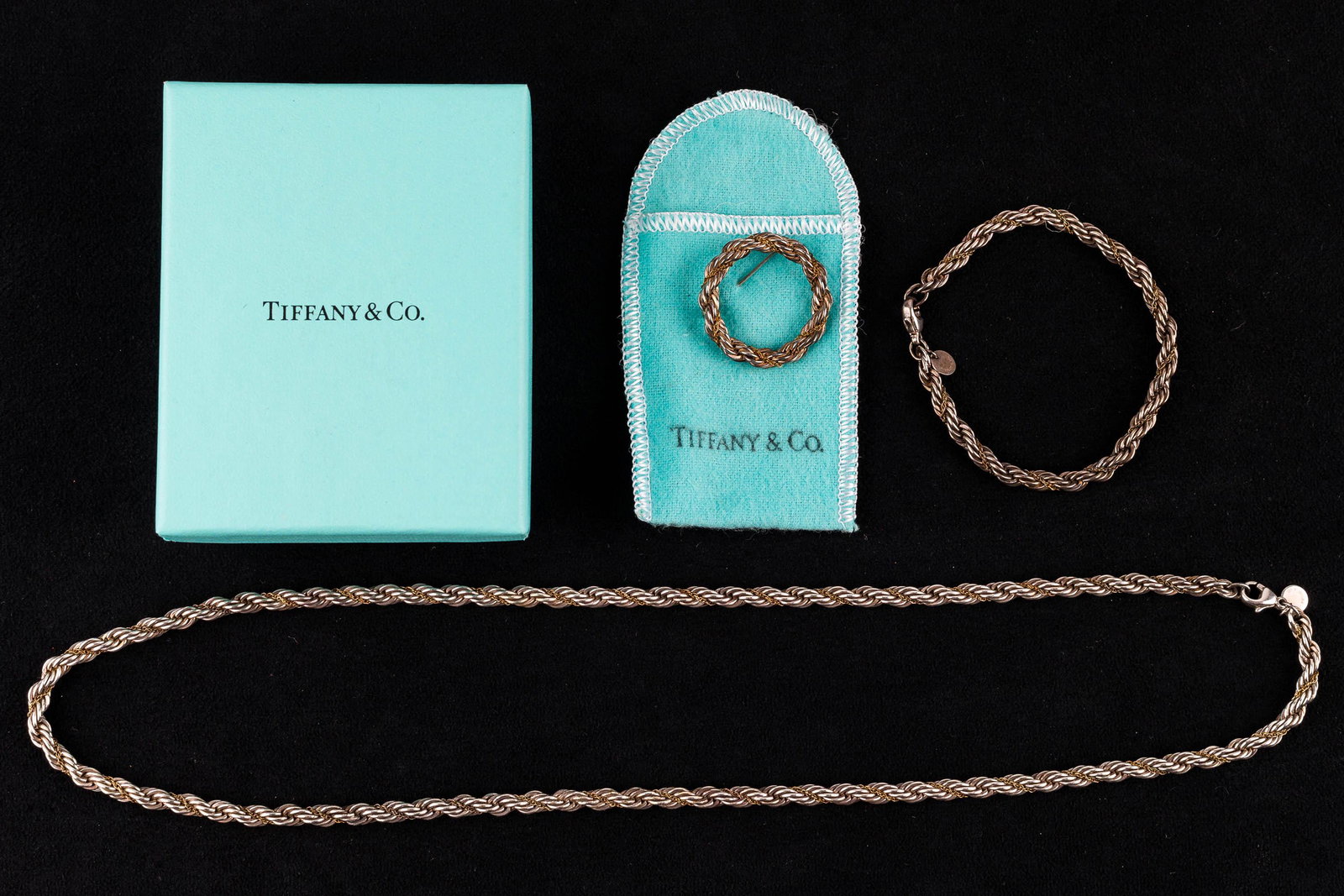 Tiffany & Co. 18k & Sterling Silver Set (1 of 3)