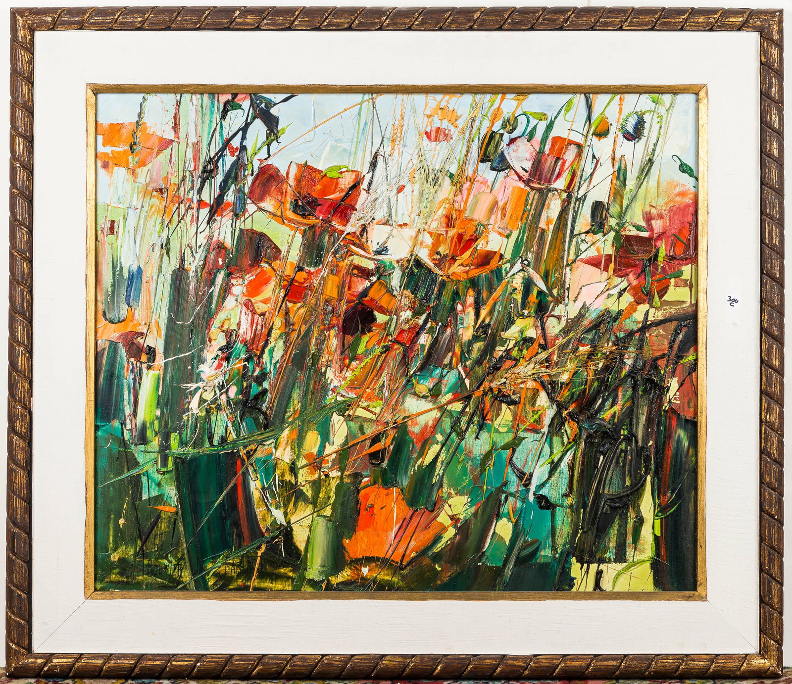 Bouvier de Cachard (French, 1929- ) Oil on Canvas (1 of 6)