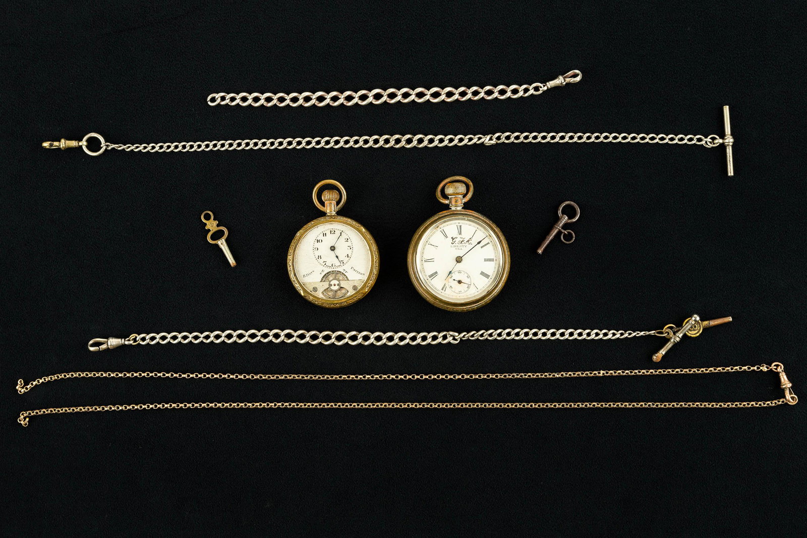 Swiss Watch, Liberty Watch, Pocketwatch Keys & Fob (1 of 9)