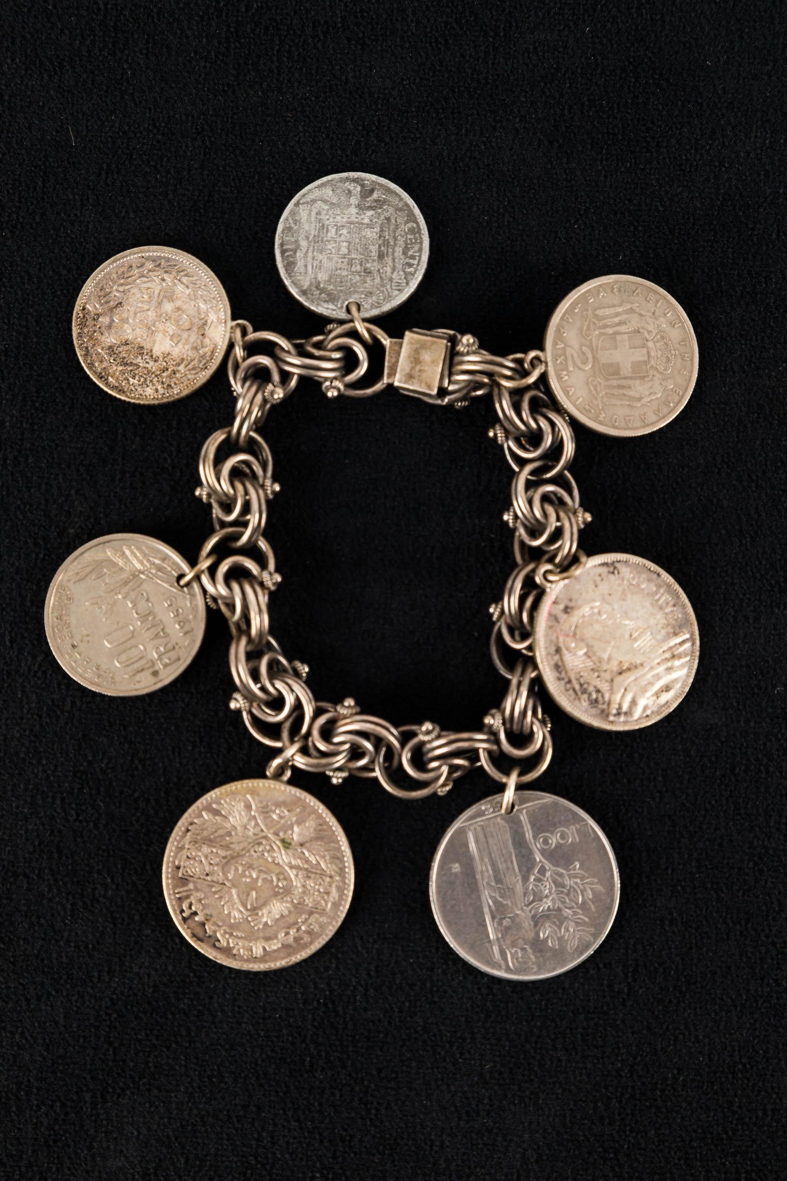 Vintage Estate Coin Bracelet (1 of 2)