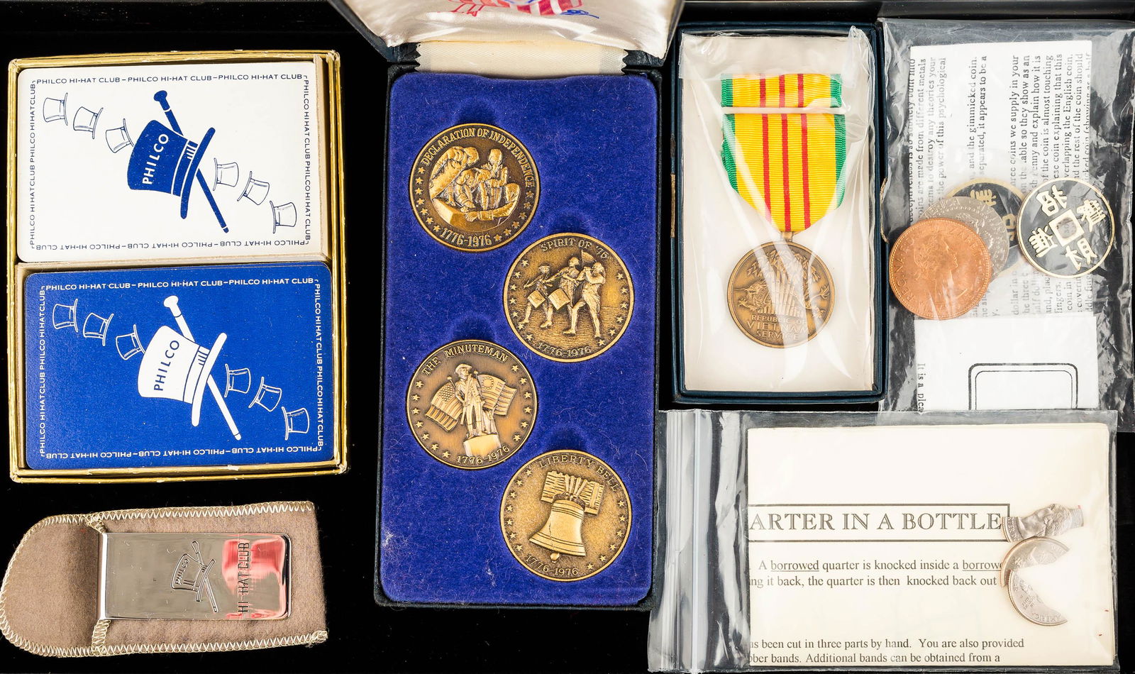 Coins, Metal and Cards (1 of 4)