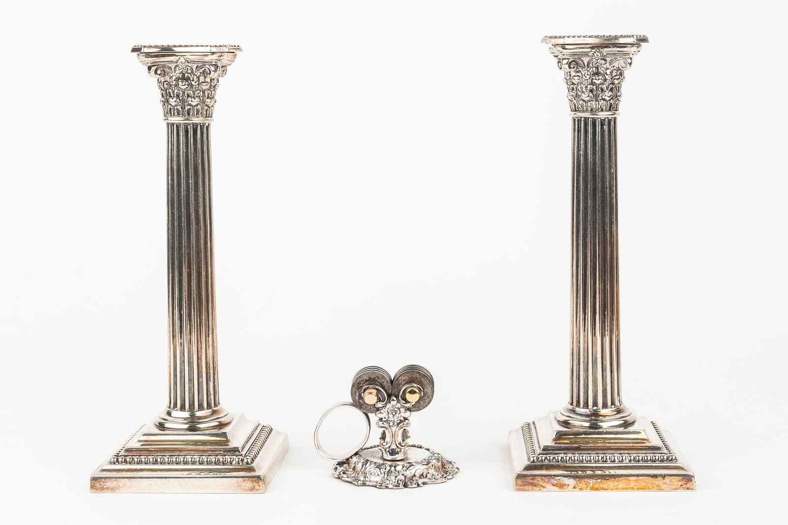 Gorham Candlesticks and Knife Sharpener (1 of 6)