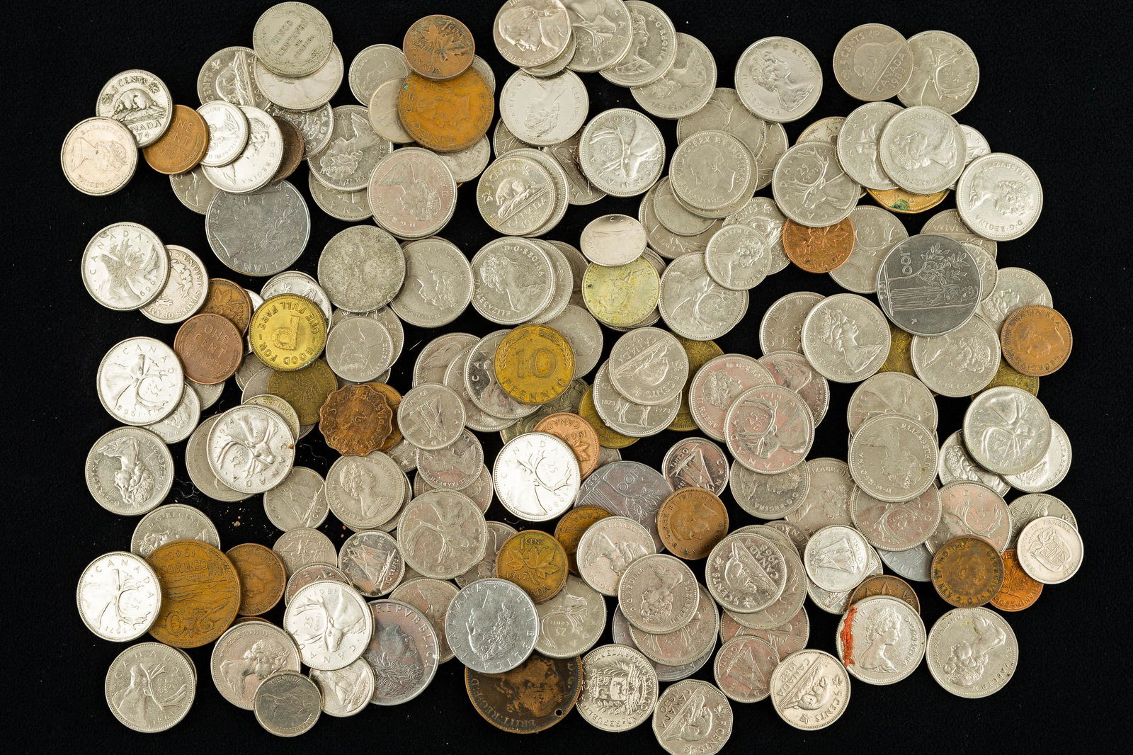 Foreign Vintage Coins (1 of 3)