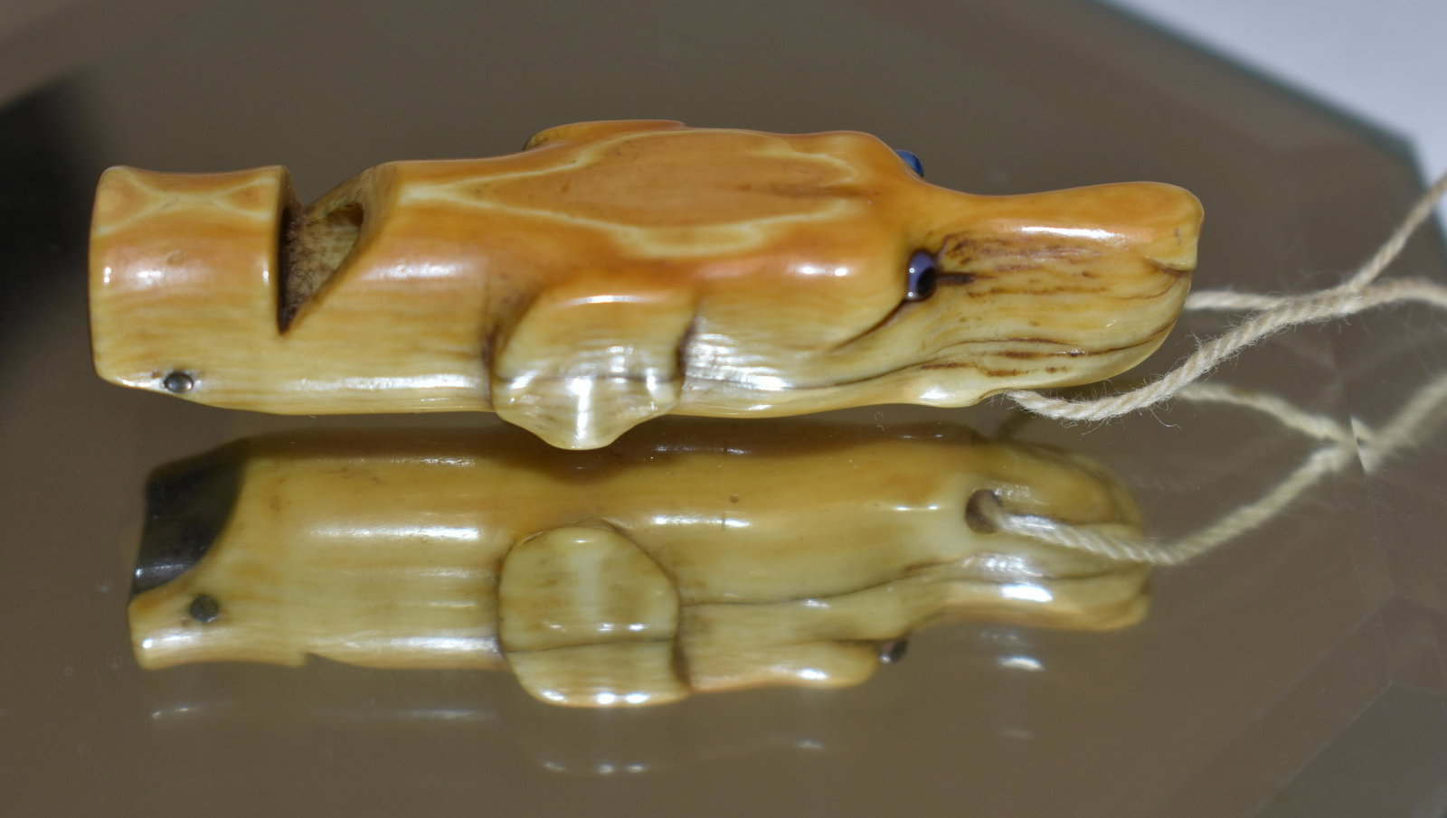 18th C Carved Hunting Dog Whistle (1 of 7)