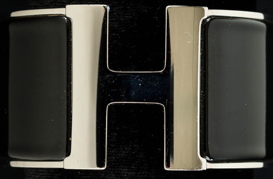 Hermes Paris H Cuff Bracelet (1 of 3)