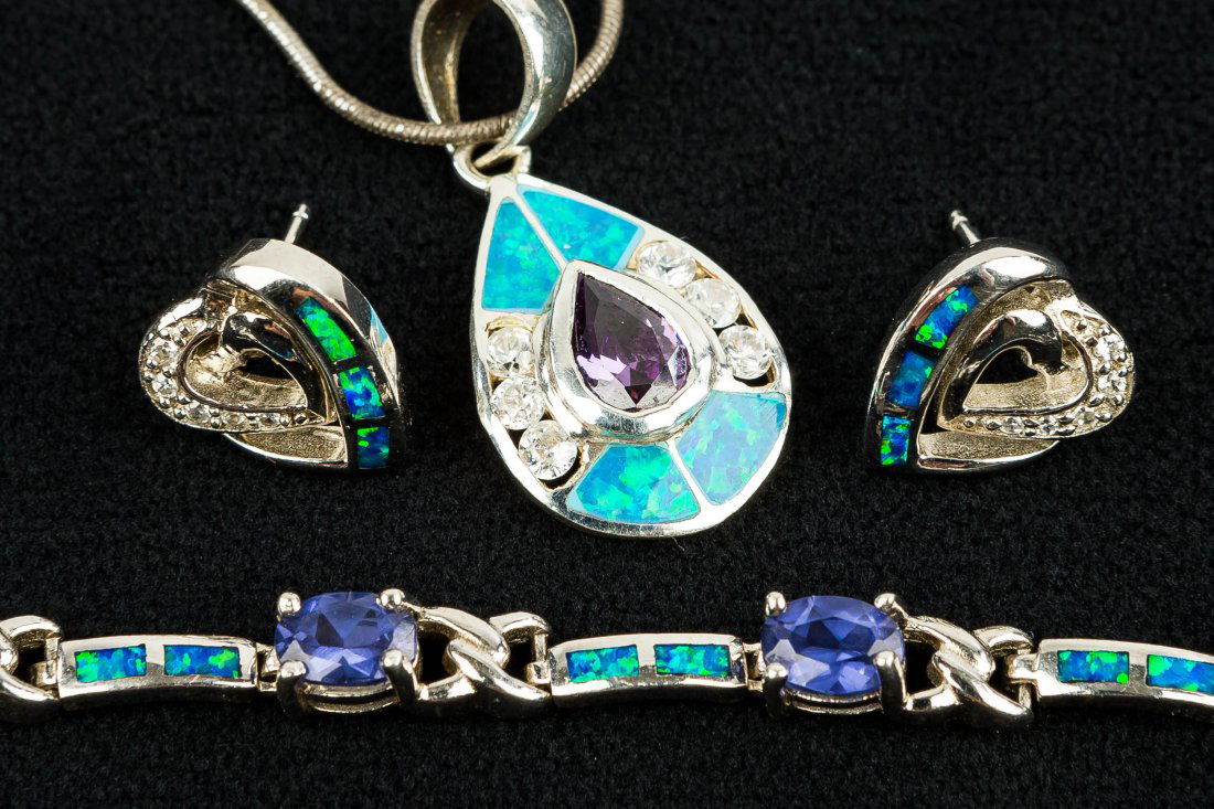 Sterling Opal Jewelry Collection (1 of 7)
