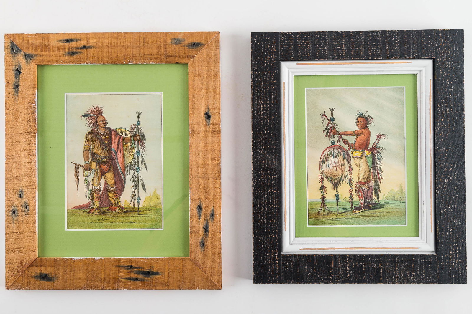 George Caitlin Color Litho Engravings (2) (1 of 2)