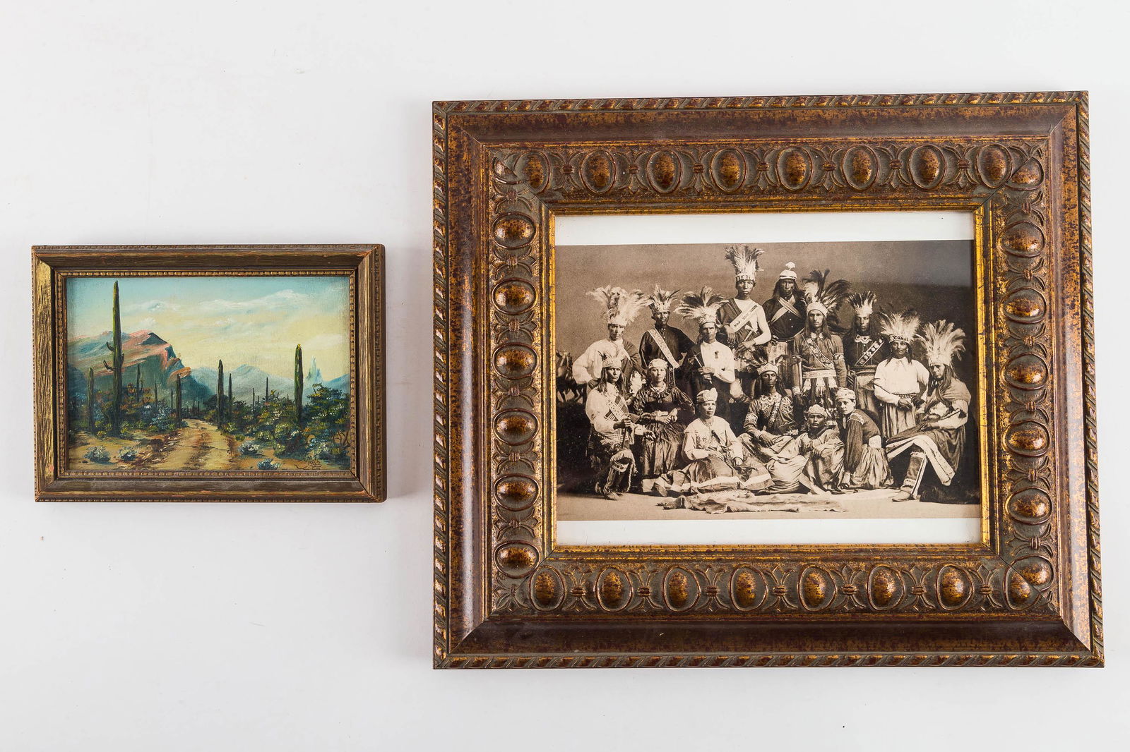 A.M.T. 1942 Oil on Board and Ltd Ed Photo (1 of 5)