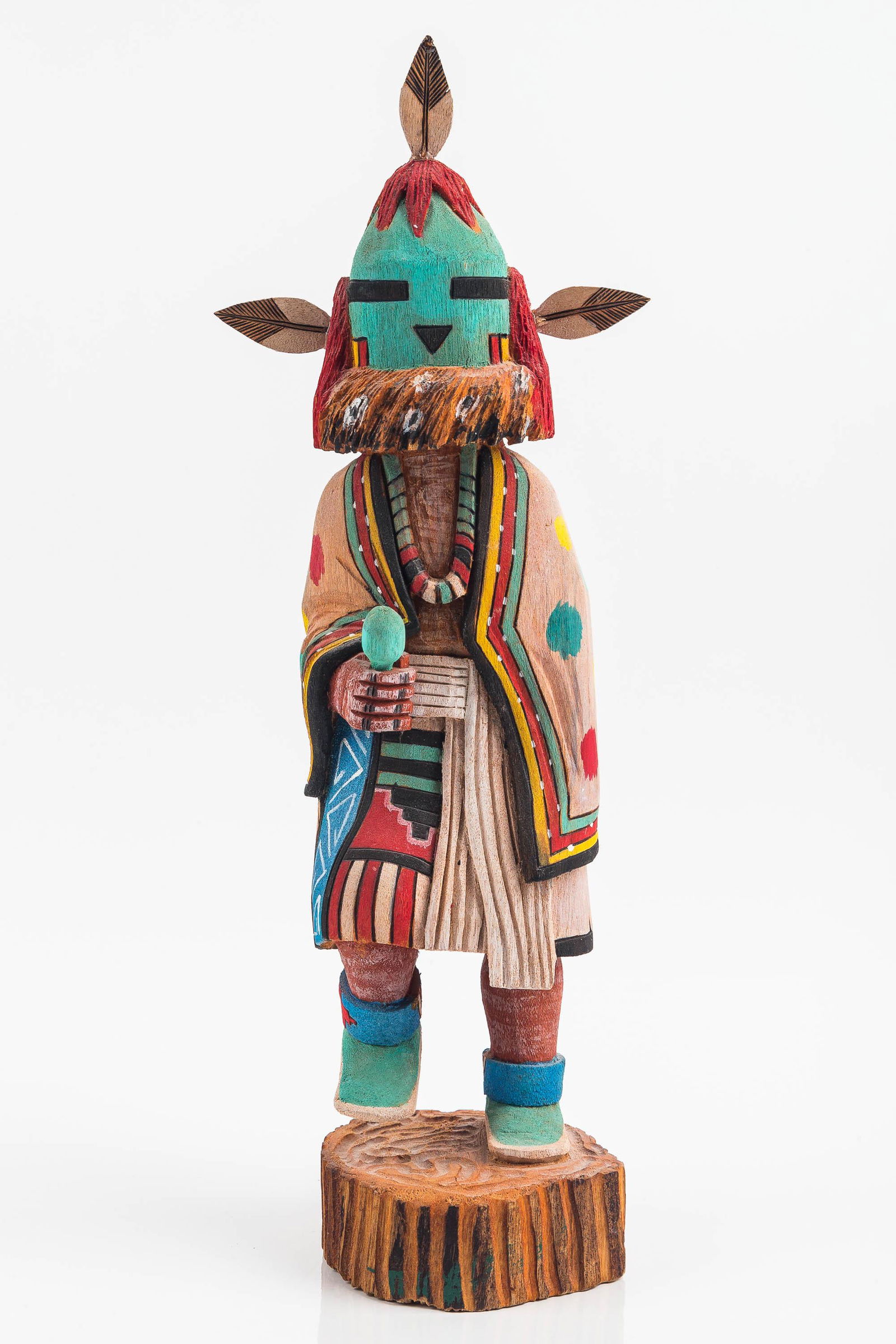 Aholi Kachina Doll / Raised Foot (1 of 5)
