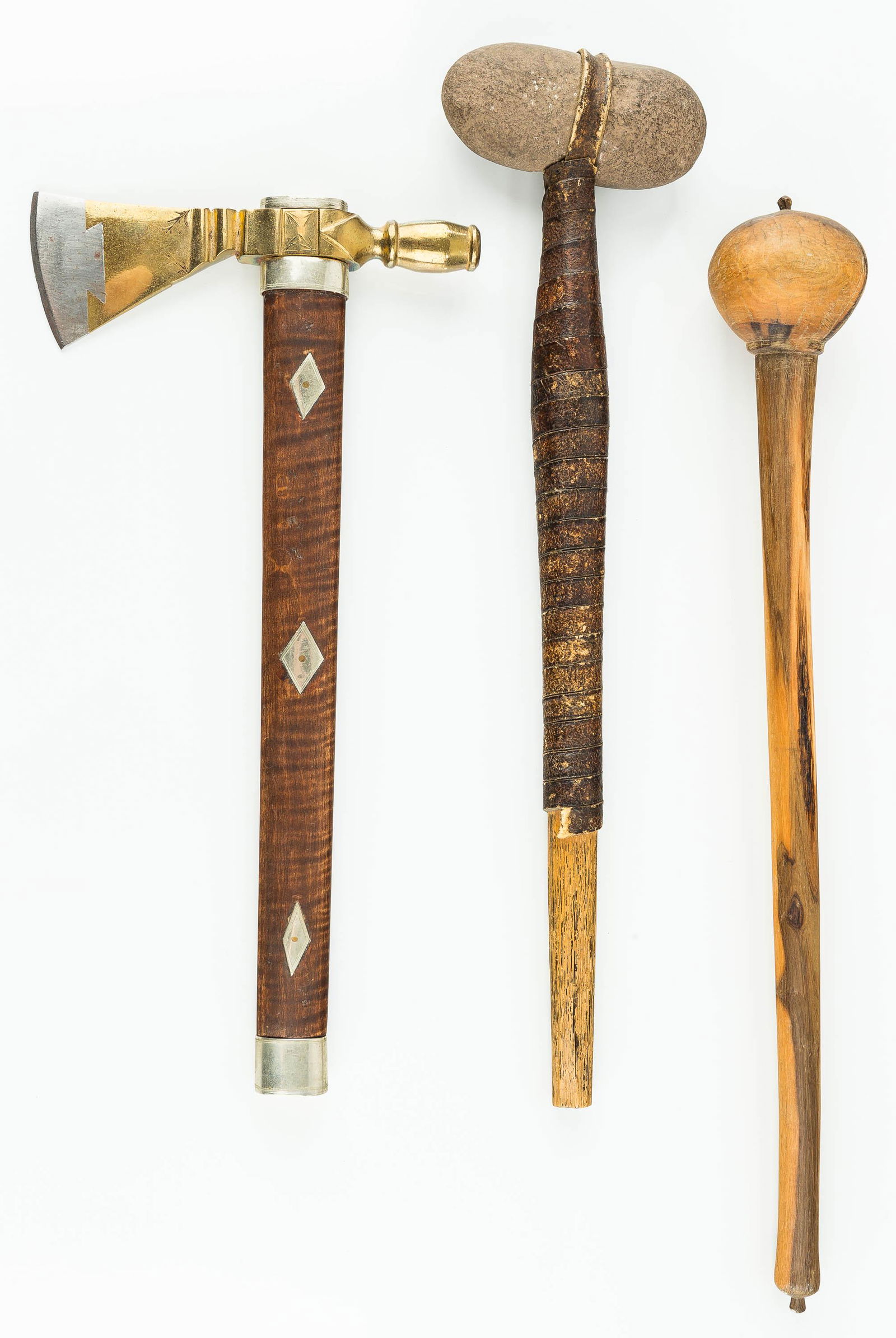 Native / Tribal Handled Clubs / Weapons (1 of 9)