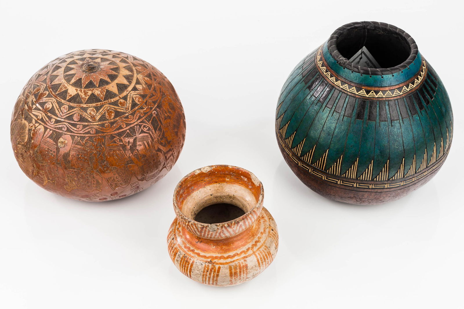 Decorated Gourds / Antique Pottery (1 of 8)