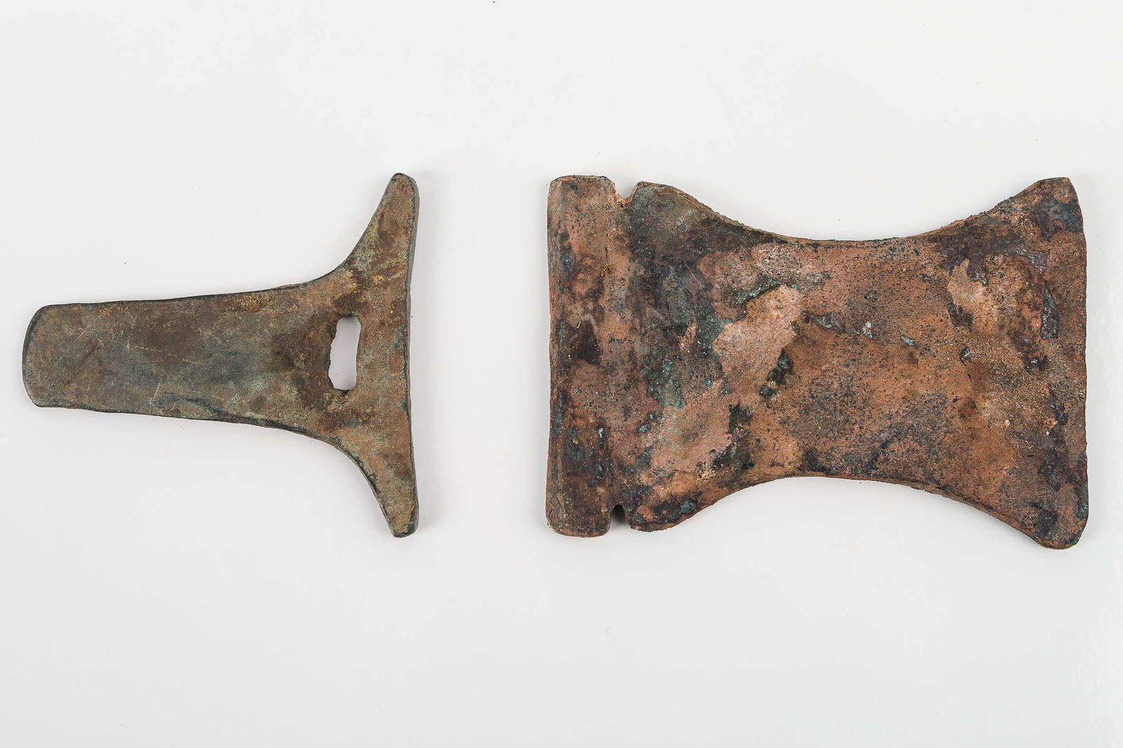 Pre-Columbian Copper Axe Heads (2) (1 of 3)