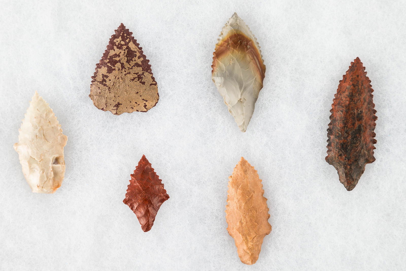 Pre-Columbian Arrowheads / Inca, Medium (6) (1 of 2)