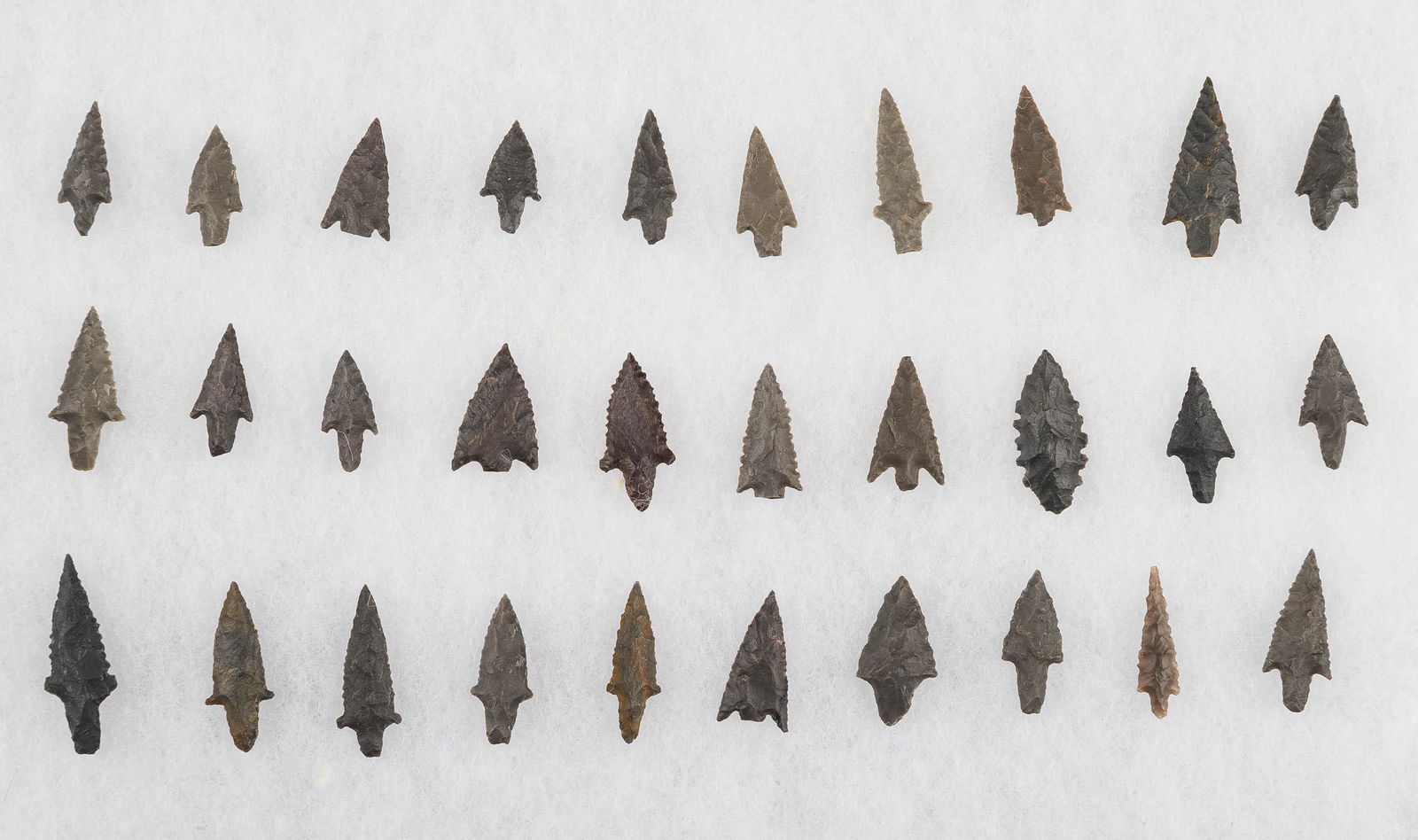 Pre-Columbian Bird Points  (30) (1 of 4)