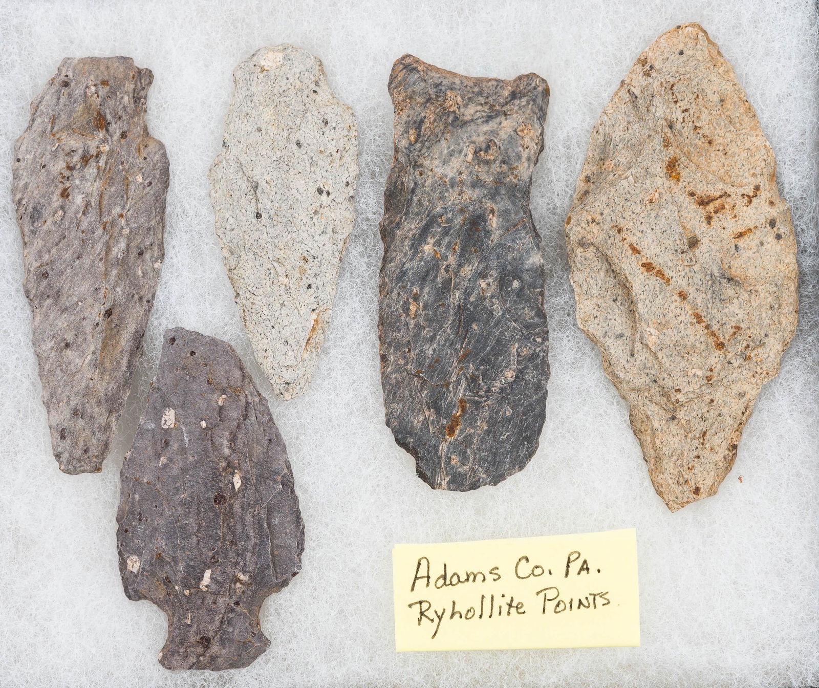 Native American Points, Knife (Susquehannock) (5) (1 of 2)