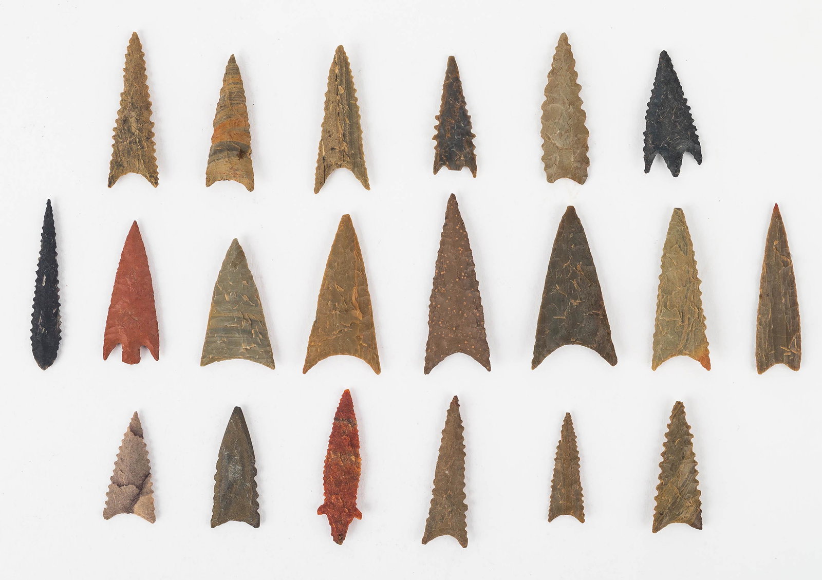 Neolithic Sahara Fine Jasper Points / Niger (1 of 4)