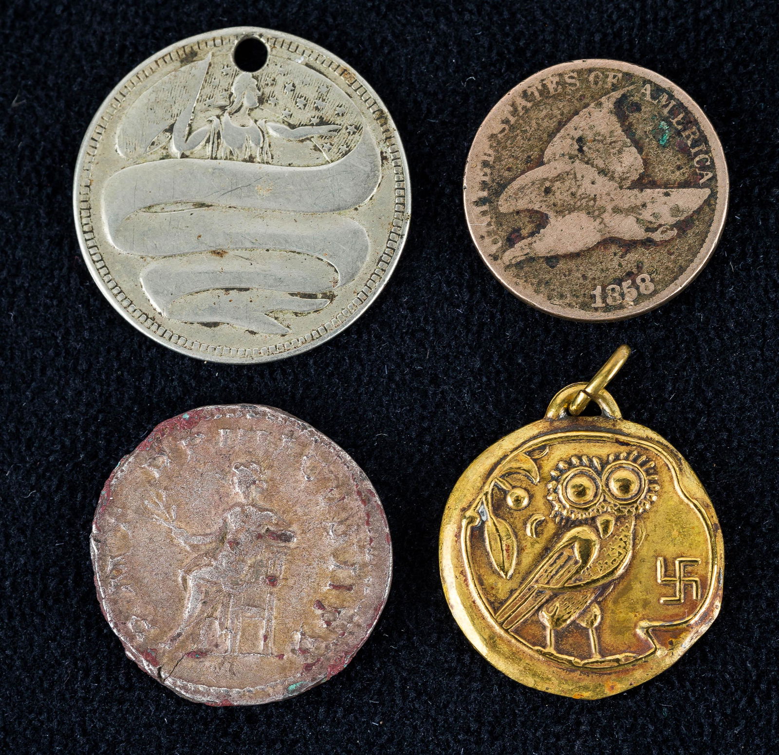 Victorian and Various Tokens and Coins (1 of 2)