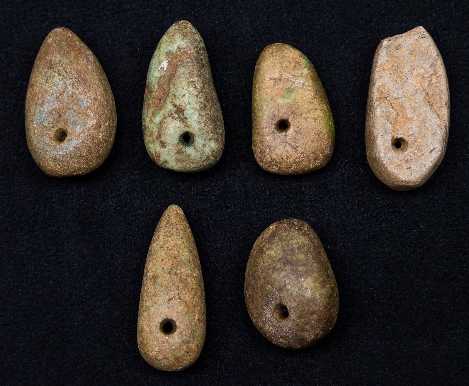 Neolithic Pendants / Amazonite (6) (M) (1 of 3)