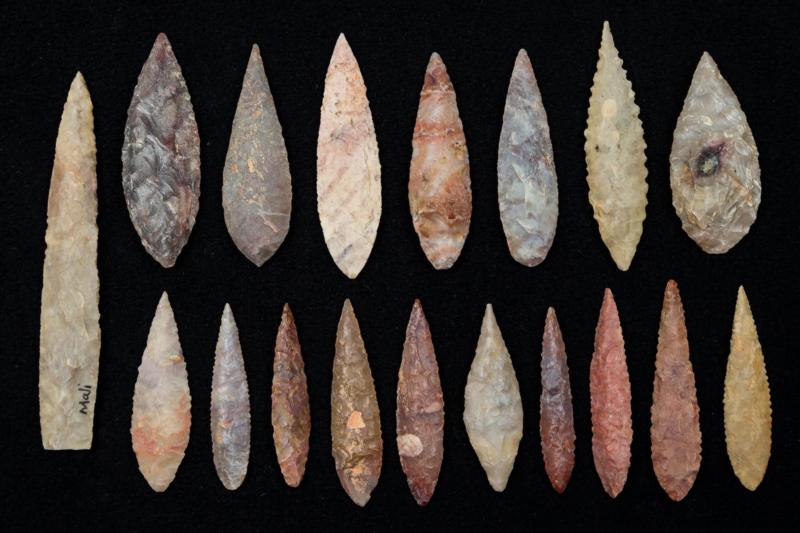 Neolithic Sahara Arrowheads (18) (1 of 6)