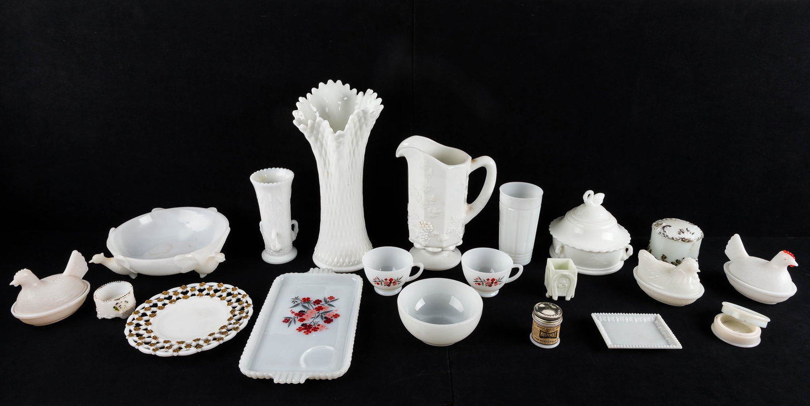 Milk Glass Collection including Westmoreland (1 of 9)