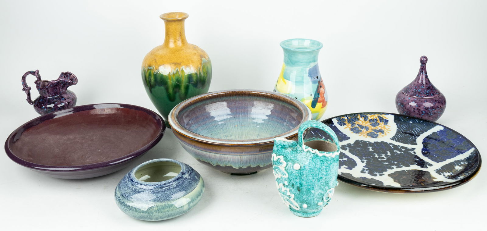 Contemporary Art Pottery Grouping (1 of 9)