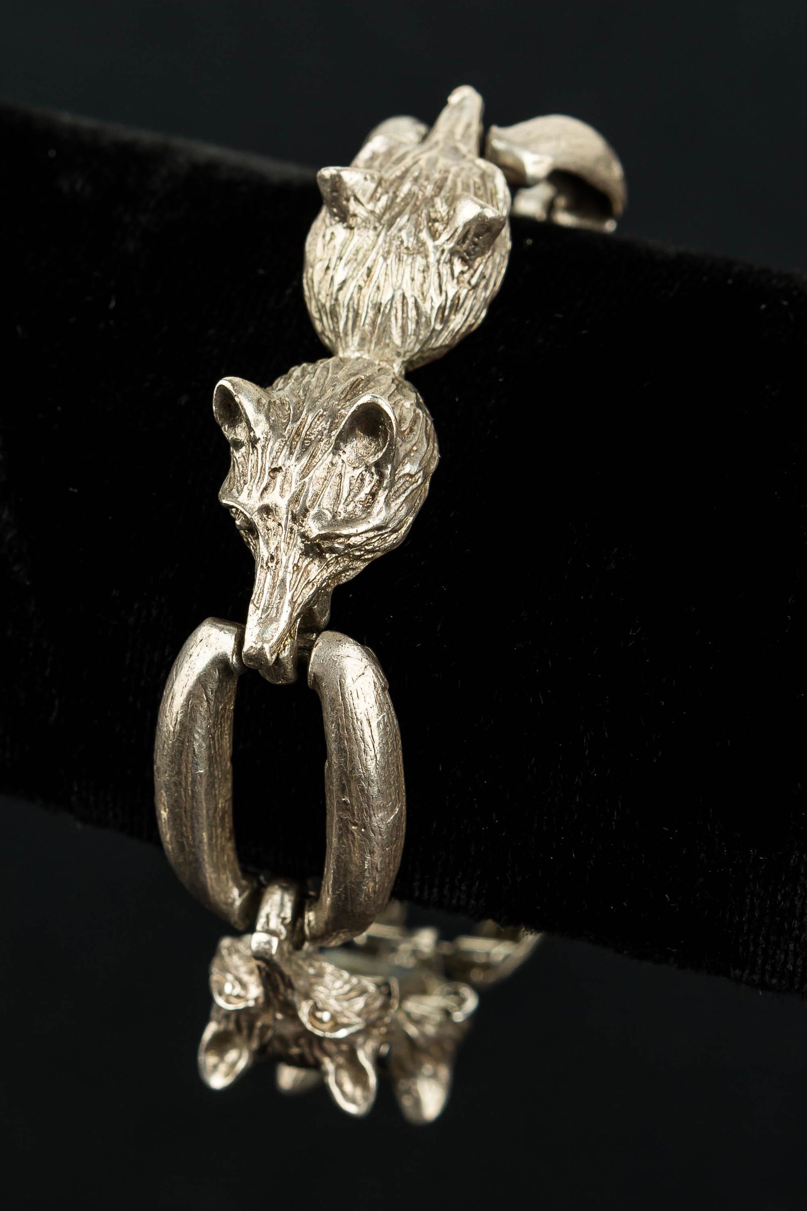 Vintage Sterling Fox Retro Bracelet (1 of 4)