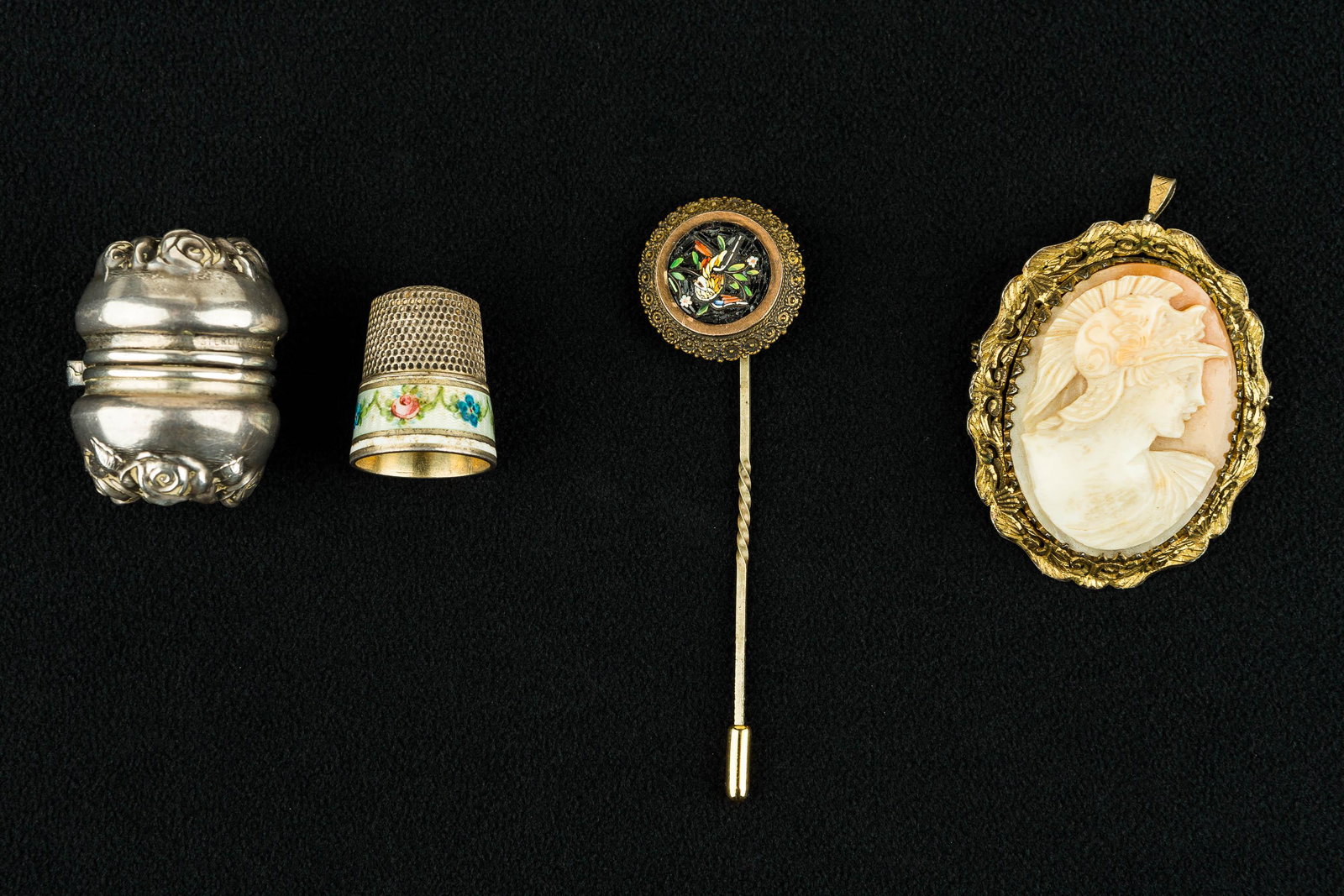 Antique Estate Jewelry and Sterling Thimbles (1 of 11)