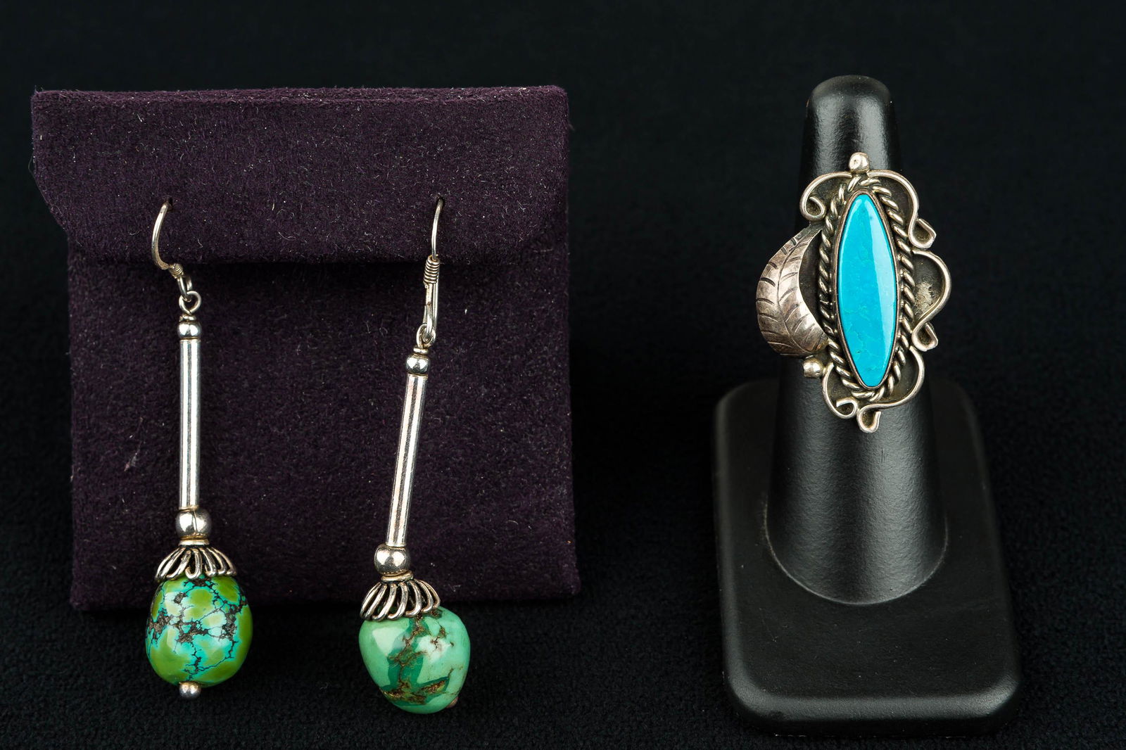Vintage Sterling Turquoise Jewelry Collection (1 of 5)
