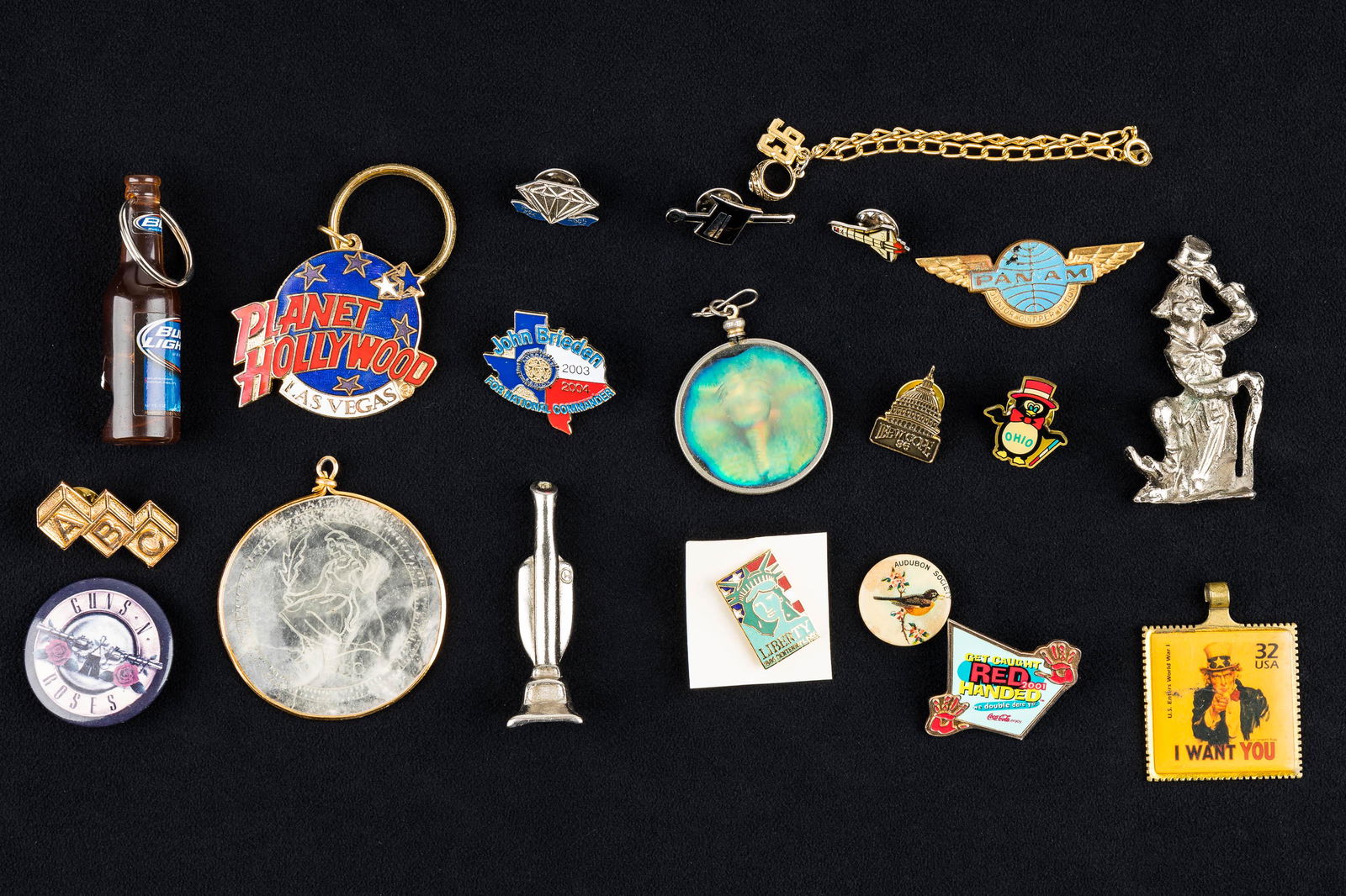 Pin Backs & Key Chains (1 of 4)