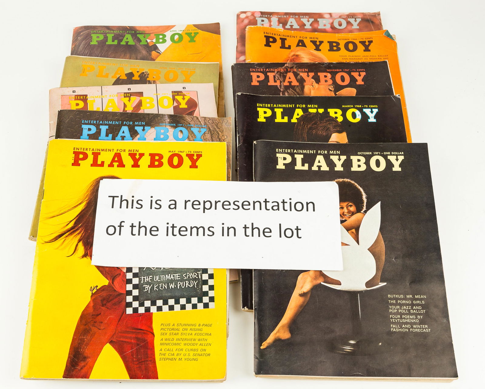 Vintage Playboy Magazine Collection (1 of 2)
