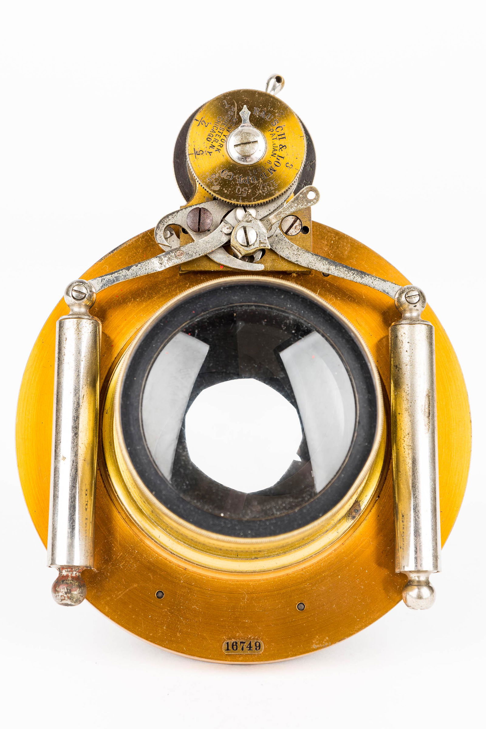 Bausch & Lomb Optical Lens Patent 1891 (1 of 8)