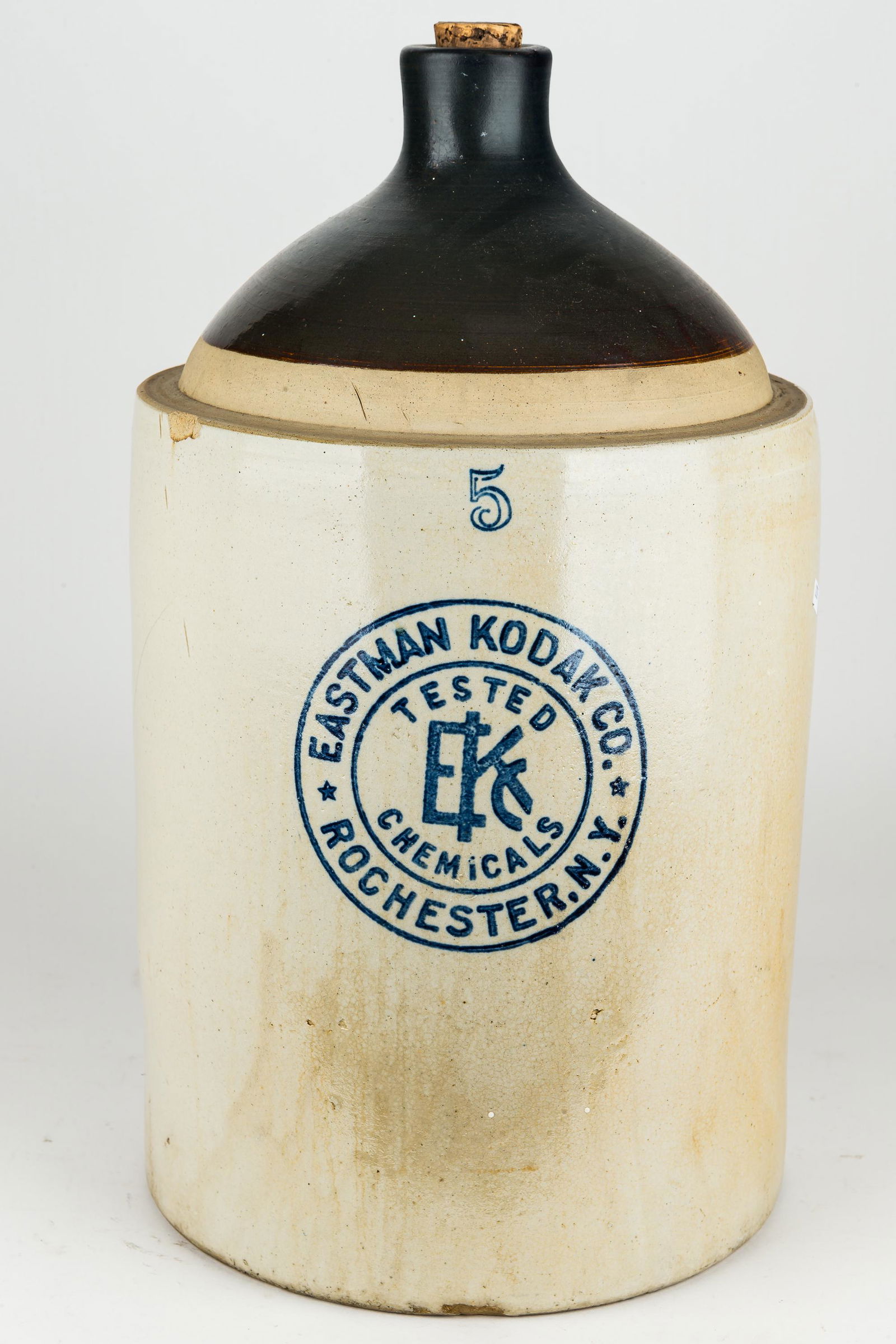 Eastman Kodak Co. 5 Gallon Stoneware Jug (1 of 7)
