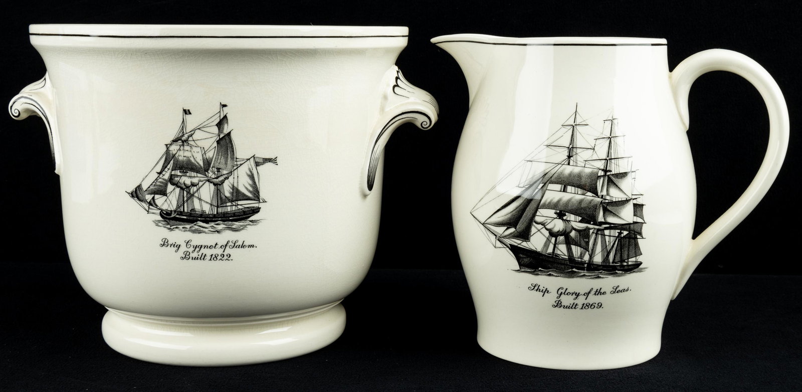 Liverpool Style Copeland Spode Pitcher & Bowl Set (1 of 8)
