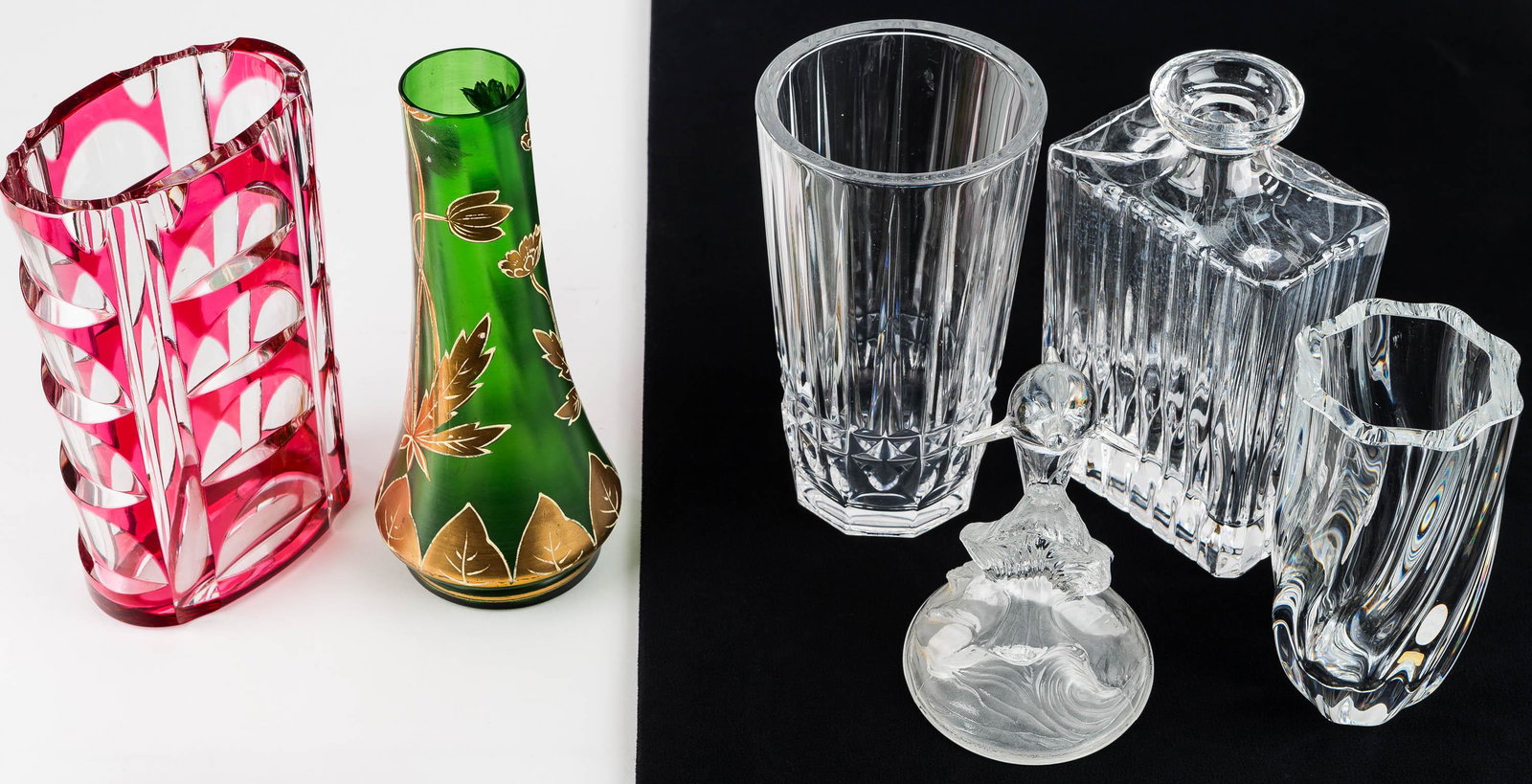 Crystal & Glass Vases, Decanter, Figure (1 of 8)