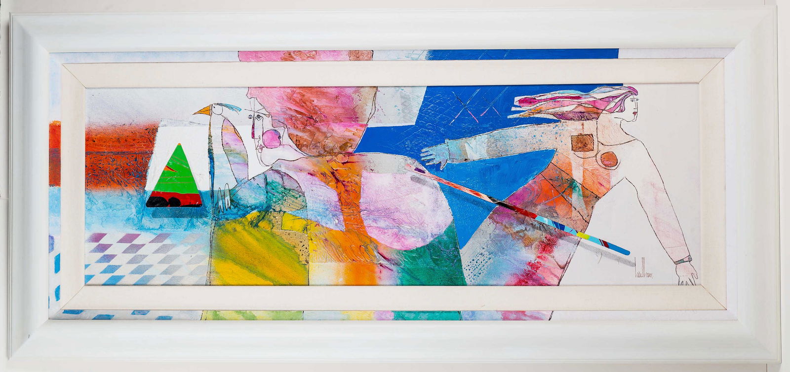 Gregory Hawthorne (b.1960s) Acrylic, Chorus Line (1 of 12)