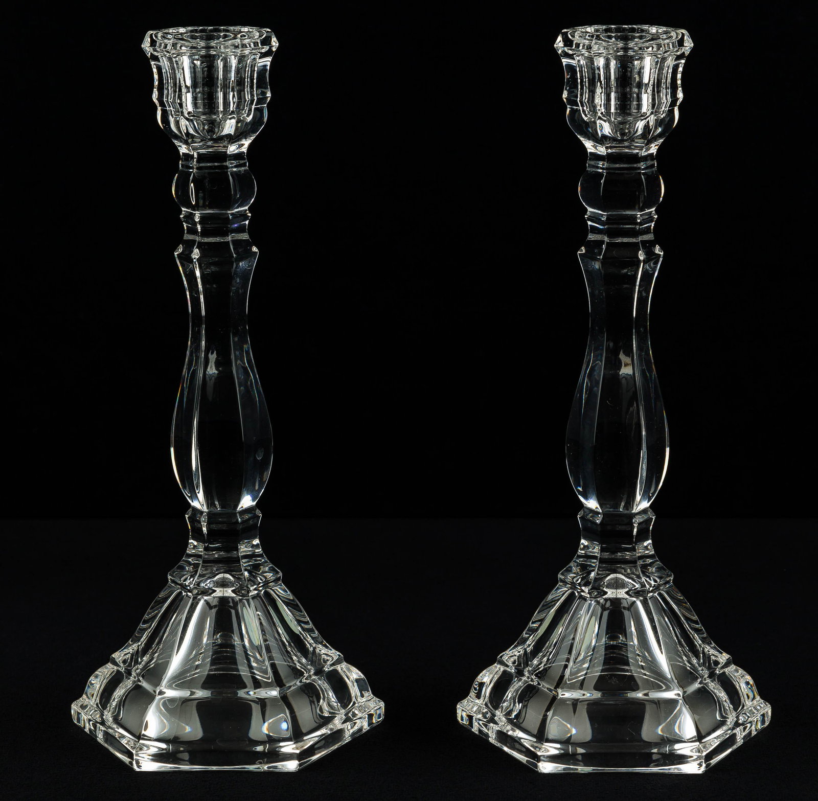 Tiffany & Co. Crystal Candlesticks, Pair (1 of 5)