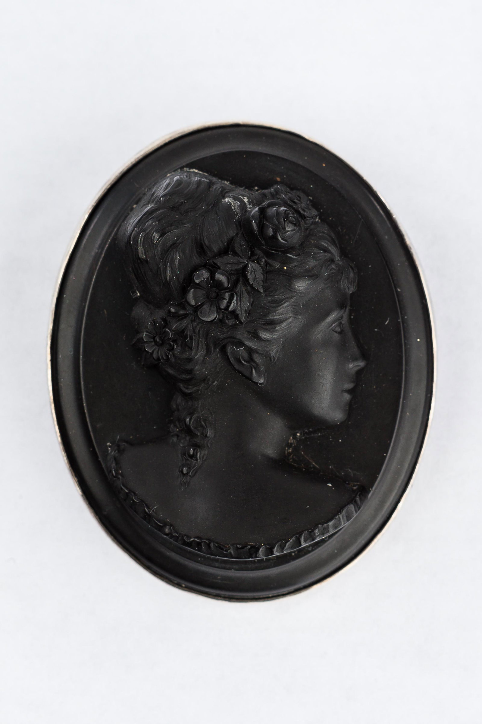 Sterling Cameo Pendant / Brooch (1 of 4)