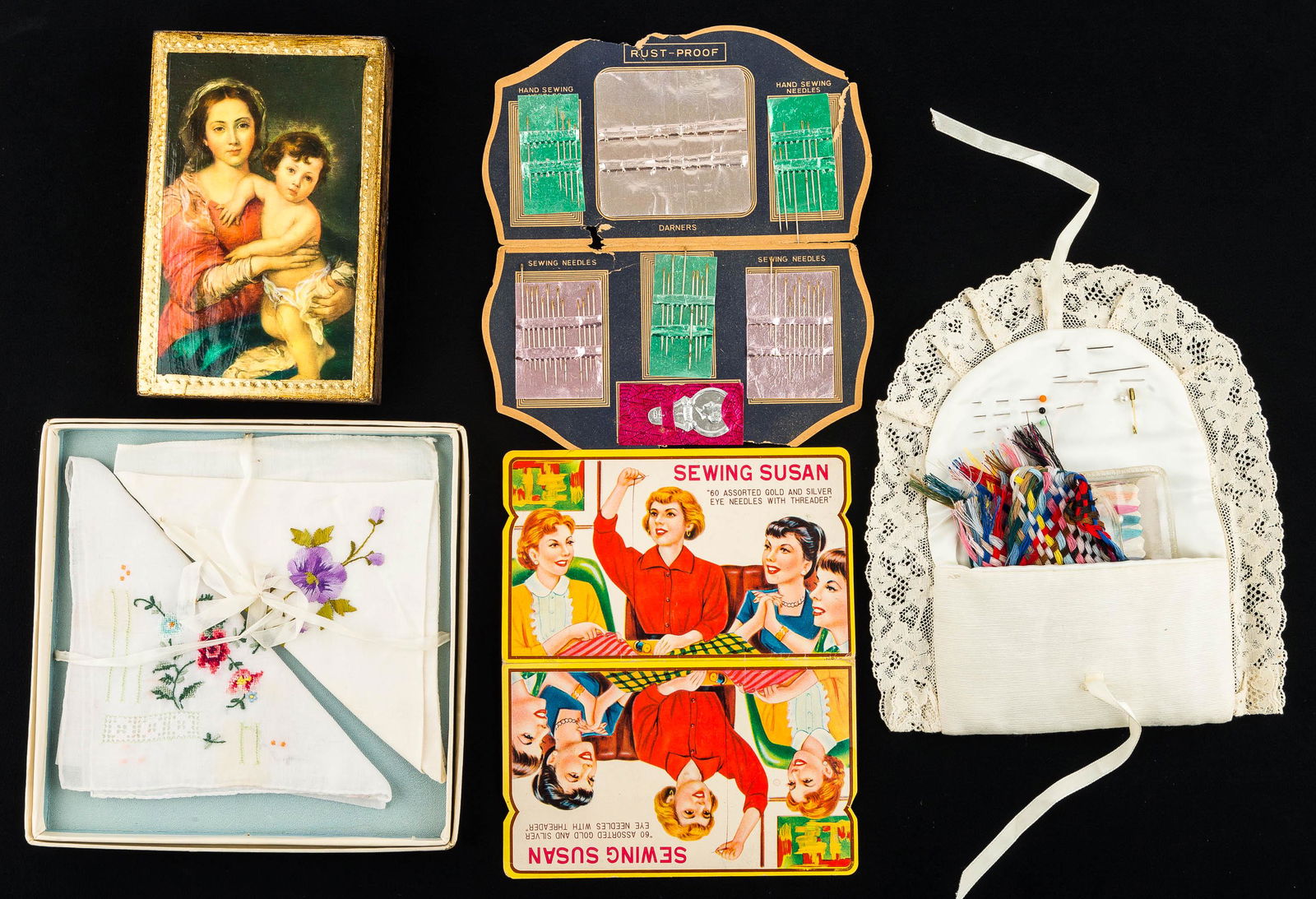 Advertising and Sewing Accessories, Embroidery (1 of 7)