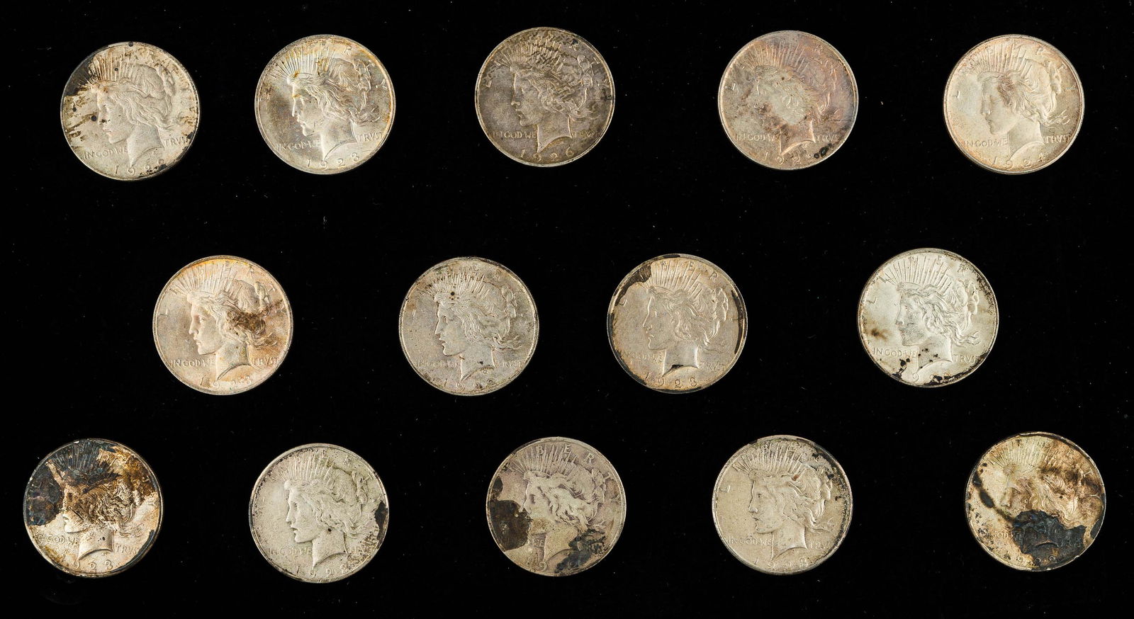 Silver Peace Dollars (1 of 5)